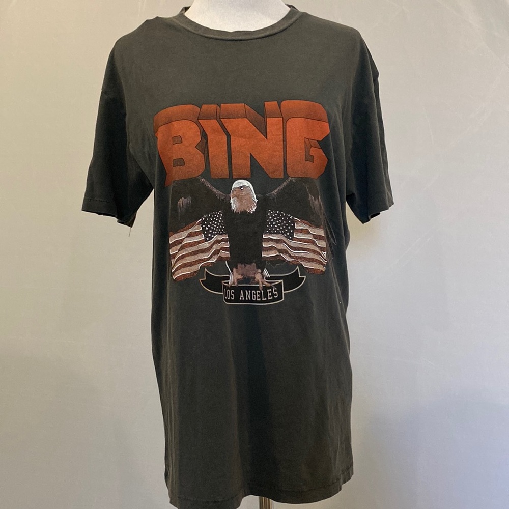 Anine Bing Vintage T-Shirt Eagle Print